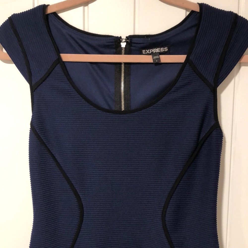 EXPRESS Navy blue dress